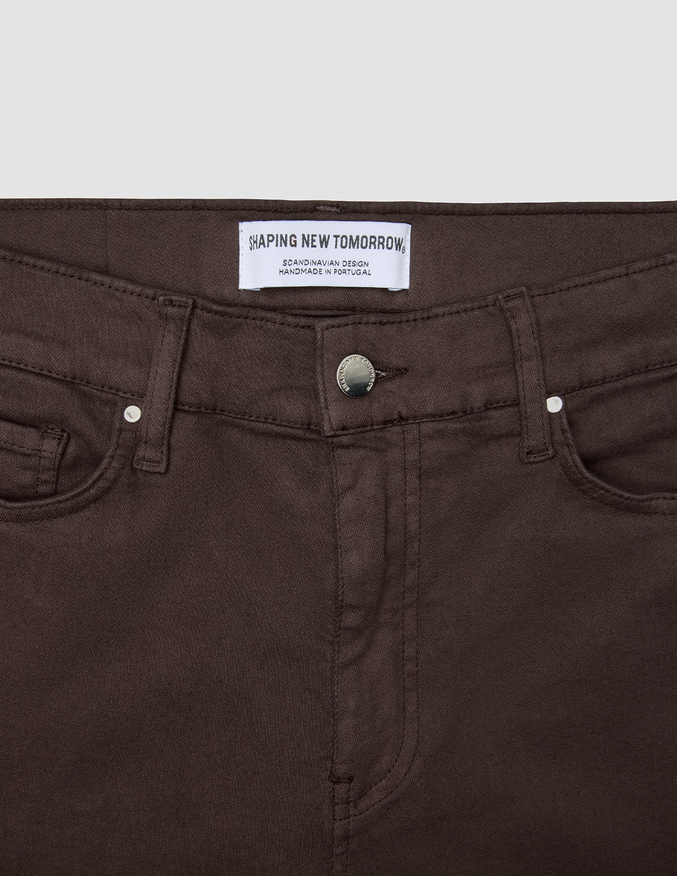 Classic 5-Pocket Pants Regular Dark Brown